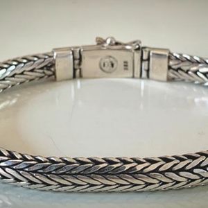 SILVER UNIQUE / INDO BACELET